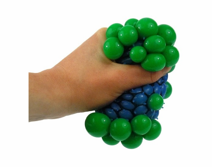 Neon Mesh Squishy Ball