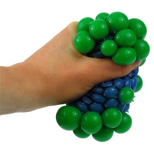 Neon Mesh Squishy Ball