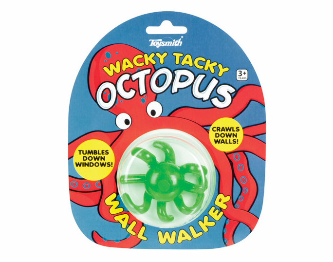 Octopus Wall Tumbler Toy