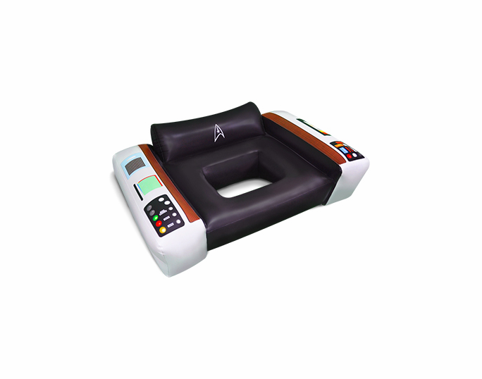 Officially Licensed Star Trek Captains Chair Pool Float