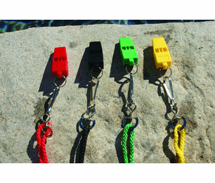 Pealess Slimline Whistle with Lanyard thumbnail