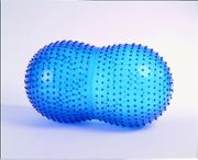 19.5" Peanut Therapy Ball with Tactile Massage Bumps