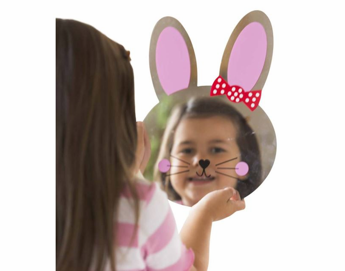Pool Mirror - Bunny Style
