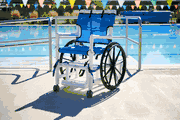 PVC Pool Access Chairs - Super Stable - USA Made PVC Pool Access Chairs - Super Stable - USA Made