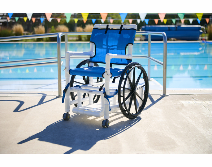 PVC Pool Access Chairs - Super Stable - USA Made