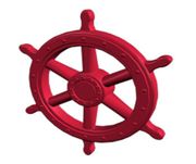 Red Captain&#39;s Wheel