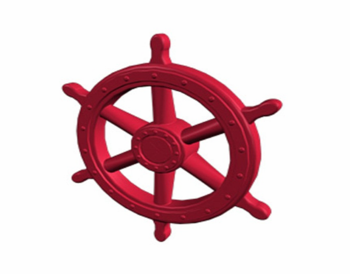 Red Captain's Wheel