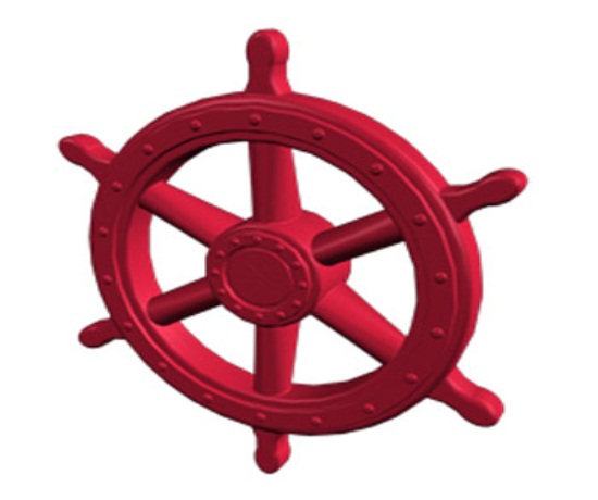 Red Captain's Wheel