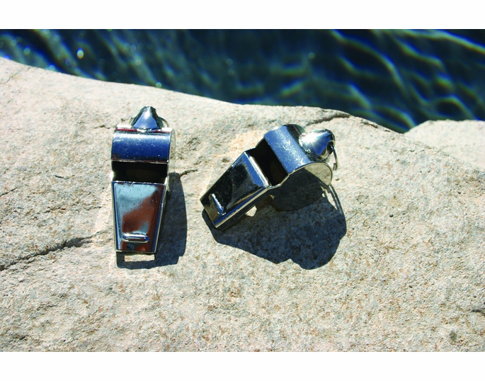 Sprint Aquatics Metal Whistle With Cork Pea