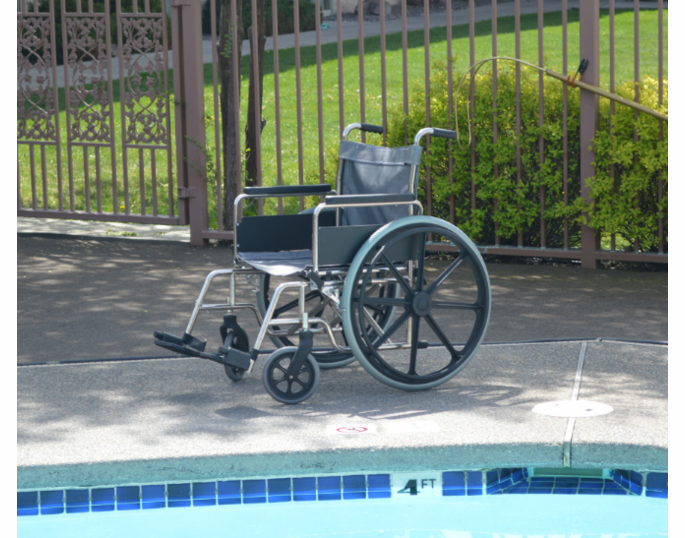 Stainless Steel Aquatic Wheelchair
