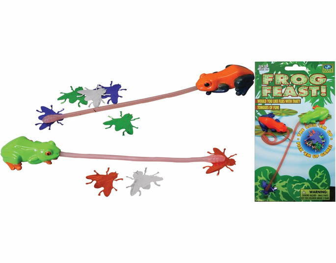 Sticky Tongues Frog Feast Game
