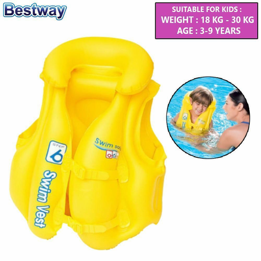 BestWay Swim Vest with Collar