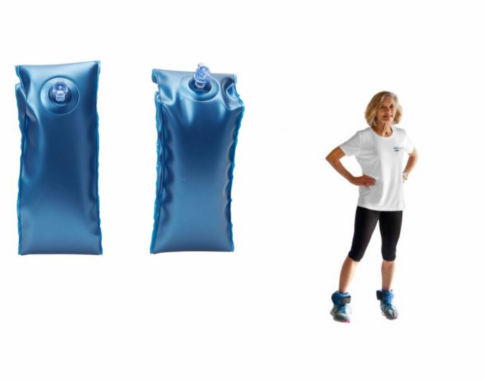 Water Filled Adjustable Ankle Weights - Sold in Pairs