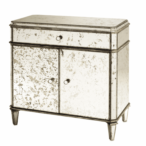 Park Avenue Antiqued Mirror Sideboard