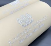Junction Produce Memory Foam Neck Pads Beige/Silver Junction Produce Memory Foam Neck Pads Beige/Silver