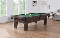 Brewster Pool Table Grey Walnut