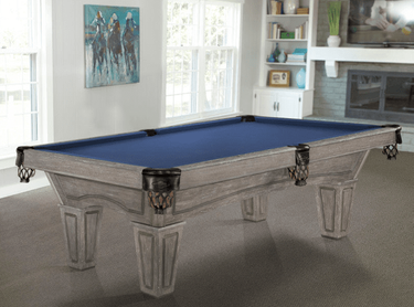 Brunswick Allenton 8' Pool Table With Tapered Leg, Driftwood