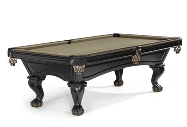 Brunswick Glenwood 8' Pool Table, Matte Black with Coffee