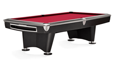 Brunswick Gold Crown VI 9' Pool Table, Matte Black
