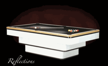 Reflections Pool Table