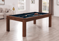 Imperial Penelope II Pool Table in Whiskey with Dining Top, 7'