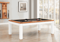 Imperial Penelope II Pool Table in Acacia & White