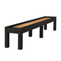 Alta Shuffleboard Table (Black Ash) 12'