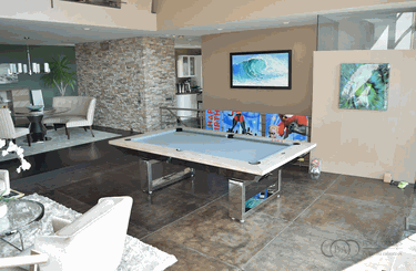 Evolution Pool Table Chrome
