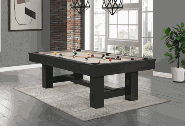 Imperial Reno 8' Pool Table in Ink Black