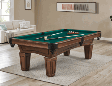 Imperial Resolute Pool Table in Whiskey