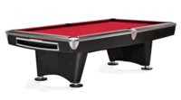 Brunswick Gold Crown VI 9' Pool Table, Matte Black