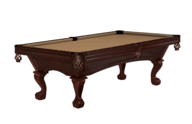 Brunswick Glenwood Pool Table With Ball & Claw Leg, Espresso