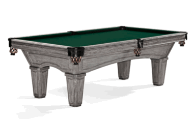 Brunswick Glenwood Pool Table, Rustic Grey