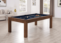 Penelope II 8' Pool Table in Whiskey