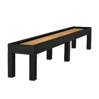 Alta Shuffleboard Table (Black Ash) 12'