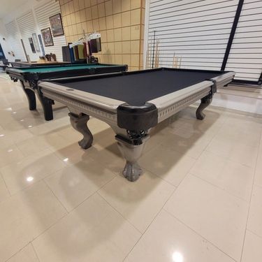 The Grey 8' Pool Table