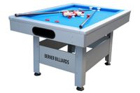 The Orlando Outdoor Bumper Pool Table in Silver by Berner Billiards