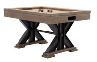 "The Weathered" Rectangular SLATE Bumper Pool Table in Desert Sand by Berner Billiards