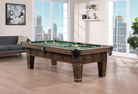 Brewster Pool Table Brown Walnut Brewster Pool Table Brown Walnut