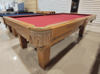 Custom Taper 8' Pool Table