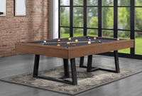 Axial 8' Pool Table in Whiskey