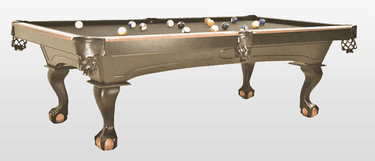Brandon Pool Table Ball and Claw Legs