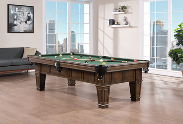 Brewster Pool Table Brown Walnut