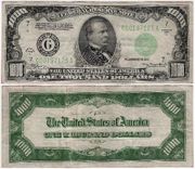 1934-A FRN-G $1000.  **PRICE ON REQUEST**