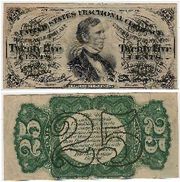 25 Cents, 3rd Issue, FR-1294.  **SOLD OUT**