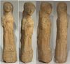 ANCIENT PHOENICIA: Terracotta figurine of Mother Goddess Holding Child, c.300 BCE