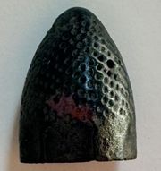 ANCIENT ROME: Northern Spain (late 1st Century CE) Bronze Military Thimble (7.74g). 