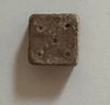 ANCIENT ROME: Northern Spain (late 1st Century CE) Large game die (lead, 64.74g). 