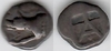 ARGOLIS: Argos (450-420 BCE) Ar Triobol, cf SG-2663.