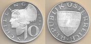 Austria 1964 10 Schilling, KM-2882